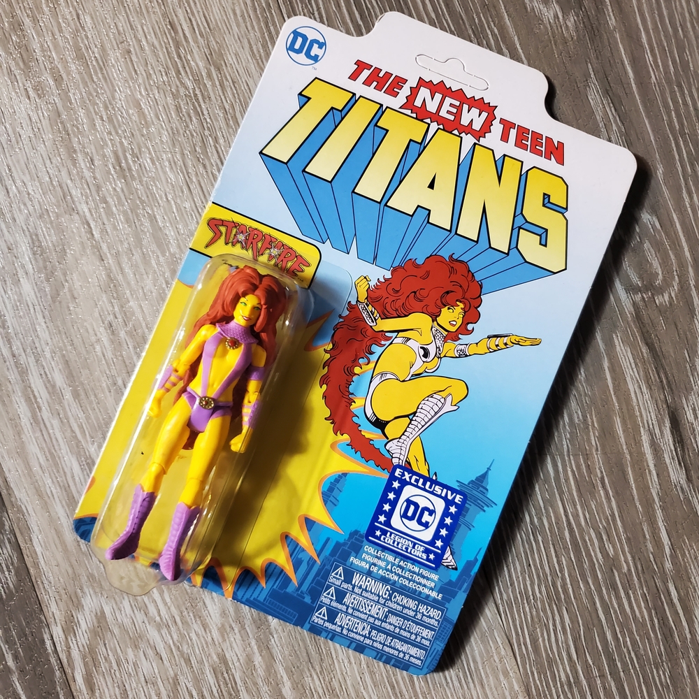 DC Comics Starfire Action Figure - Bold Yellow and Purple